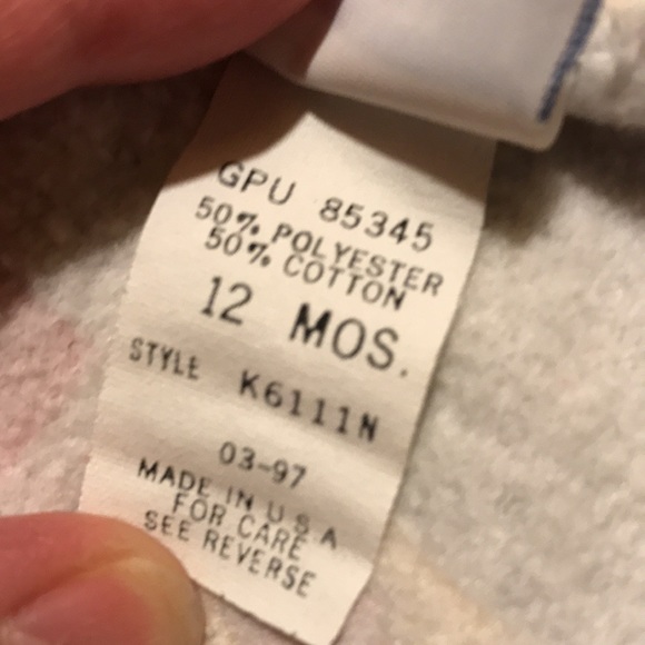 Vintage-Mini Dimensions-“Fireman” Sweat Suit-12 Mo - Picture 13 of 14